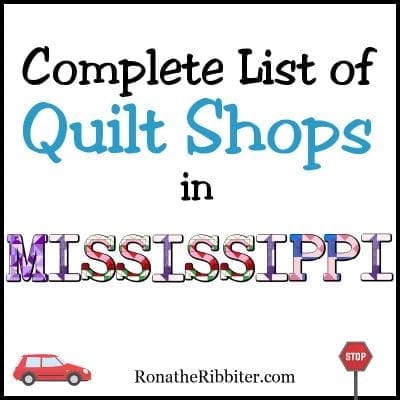 MS quilt shops