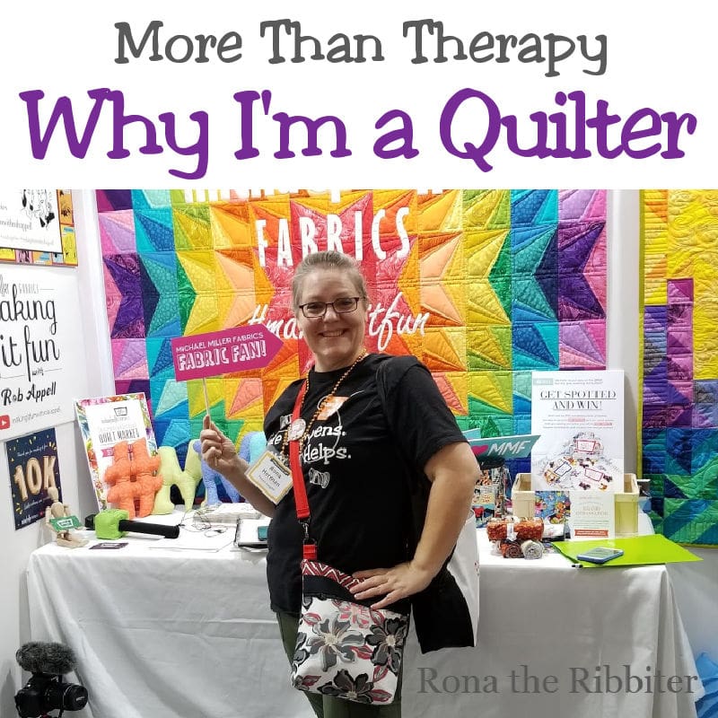 quilting is therapy