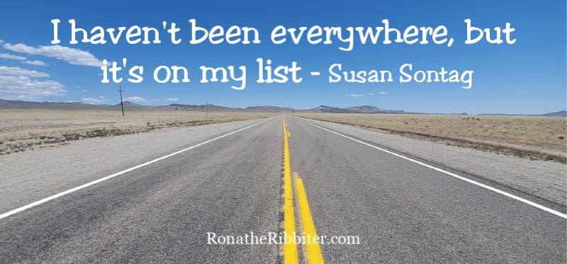 Safety travel tips - Travel quote Susan Sontag
