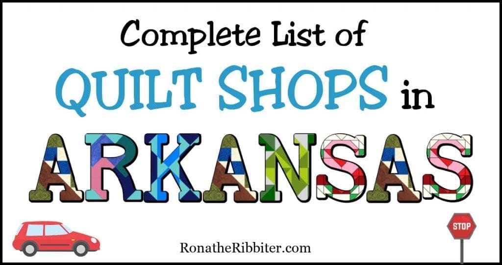 quilt shops in Arkansas
