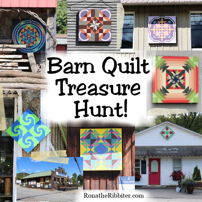 Barn Quilt Treasure Hunt