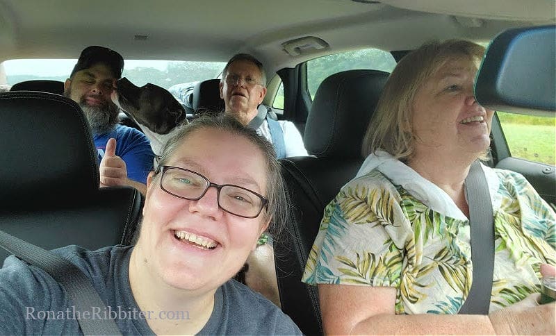 Rona the Ribbiter family trip to Gettysburg