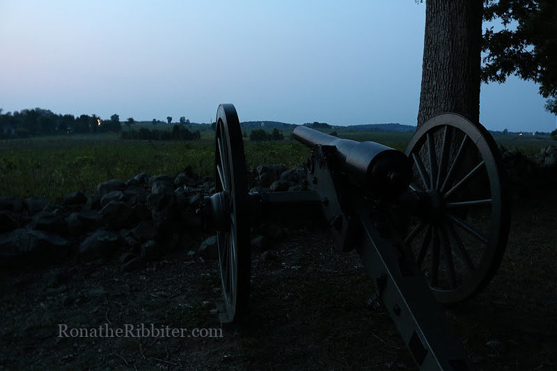 Ghosts in Gettysburg Battlefield