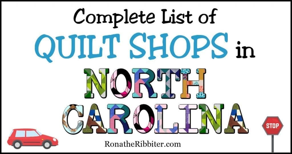 quilt shops in north carolina