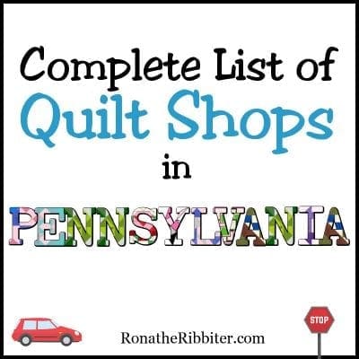 PA Quilt Shops