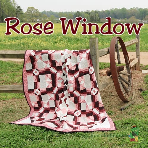 Rose window pattern