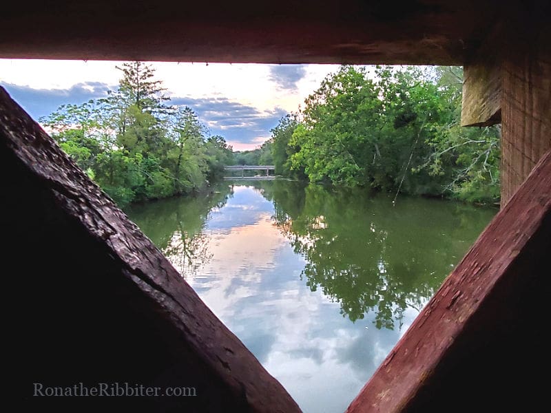 View from Sachs Covered Bridge