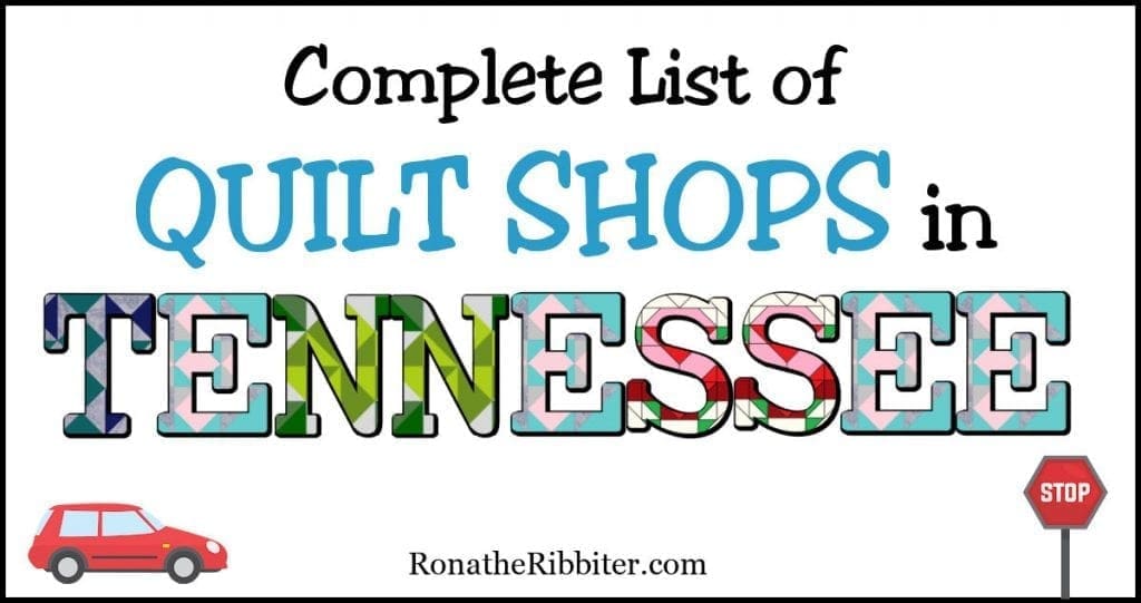 quilt shops in Tennessee