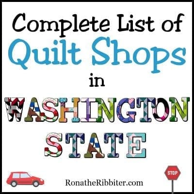 Quilt Shops in Washington