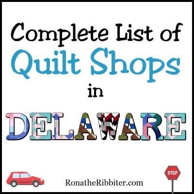 Delaware Quilt shops