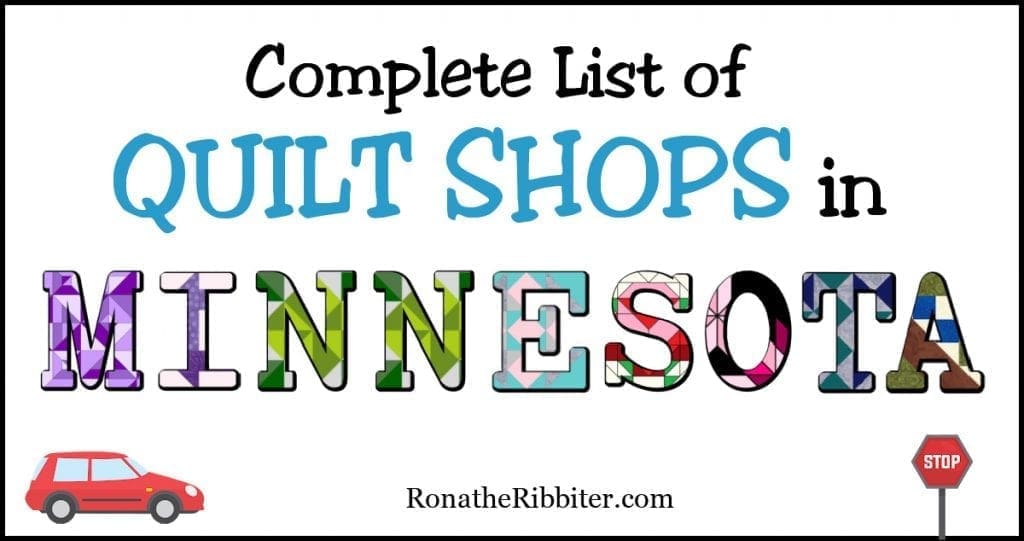 Minnesota quilt shops