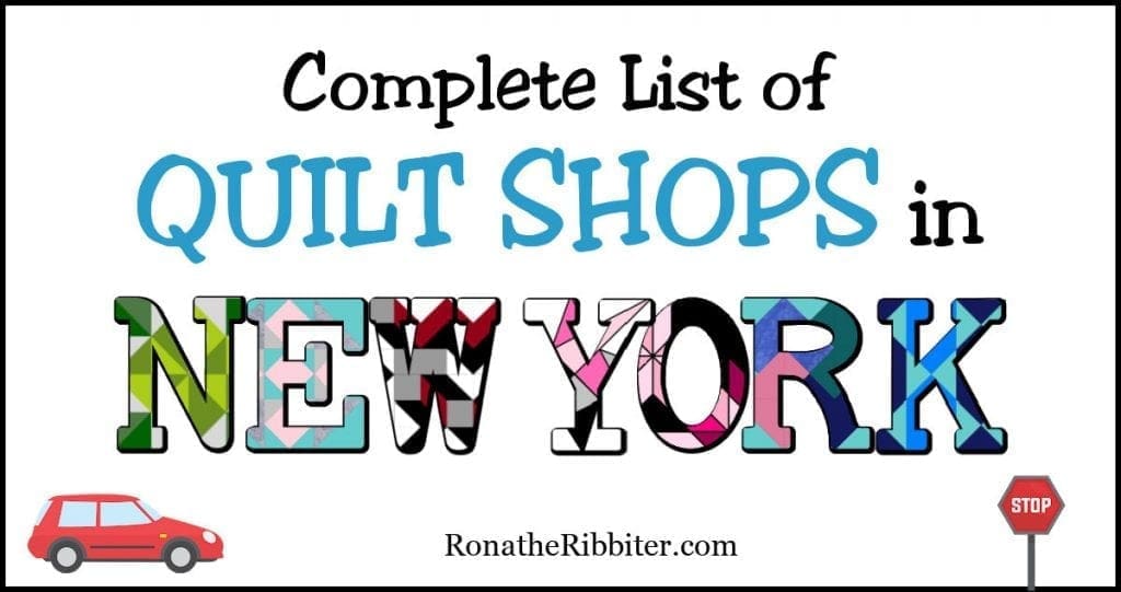quilt shops in New York