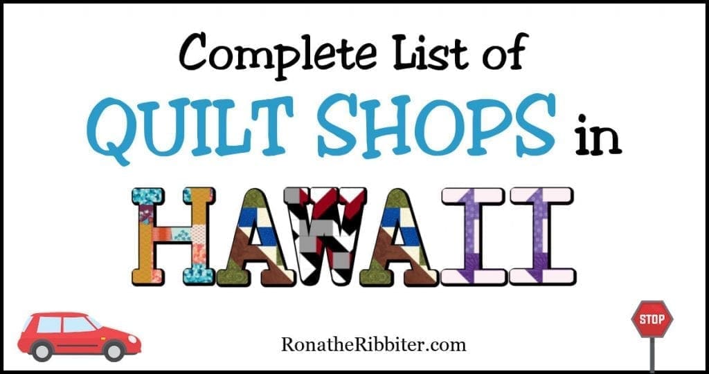 quilt shops in hawaii