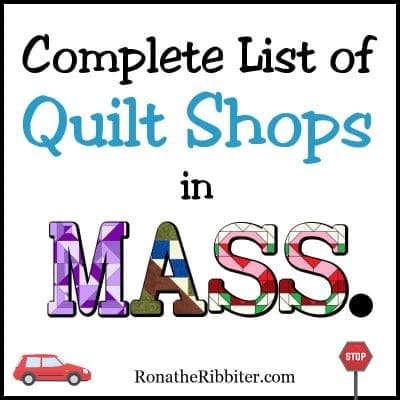 Massachusetts quilt shops