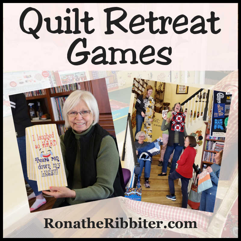 Games for Quilt retreat