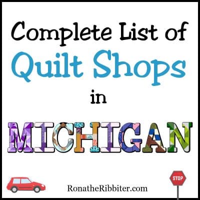 Quilt shops in MI