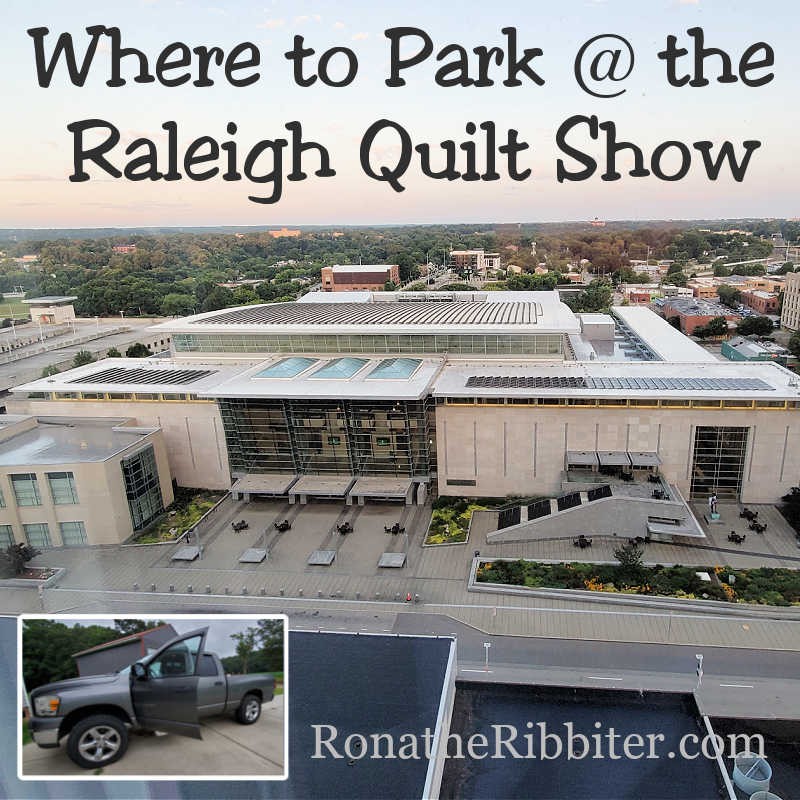 Parking Raleigh Quilt Show