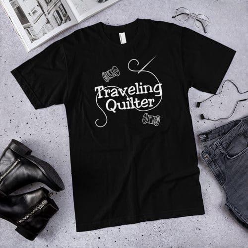Traveling Quilter T-shirt - Unisex