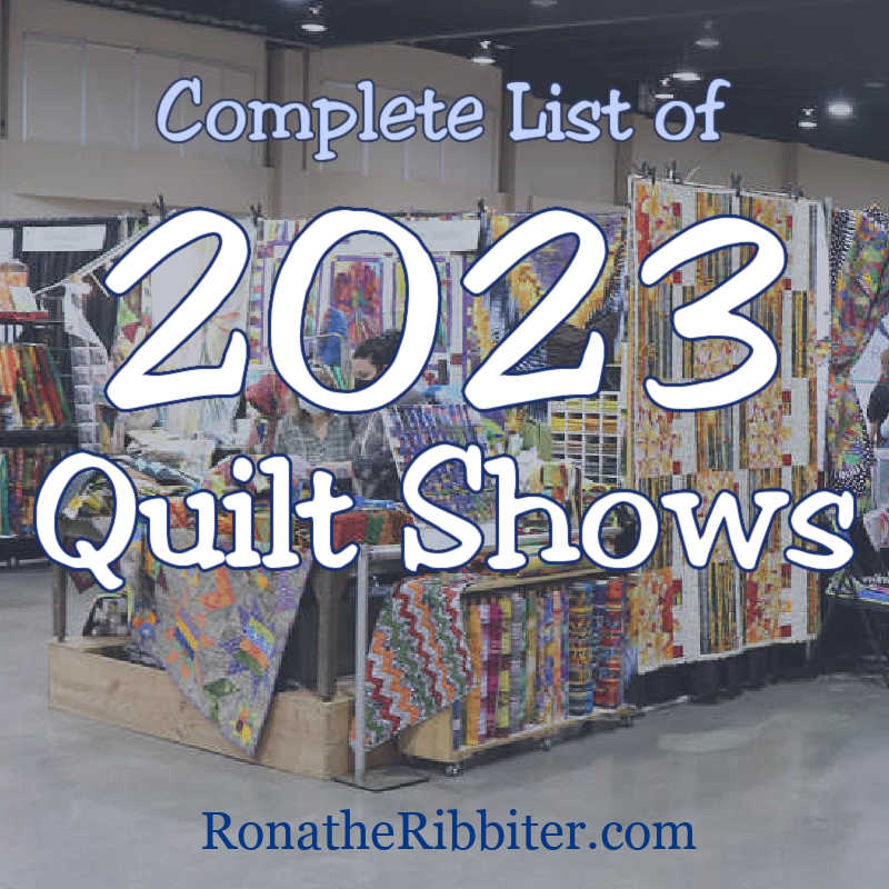 2023 quilt show list