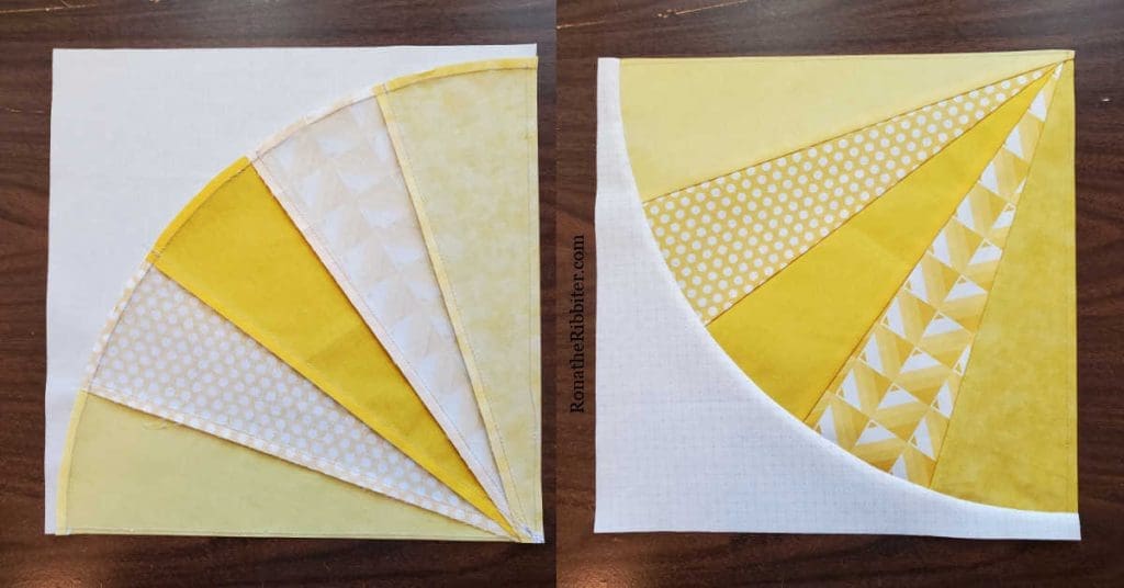 how to use light table for foundation paper piecing