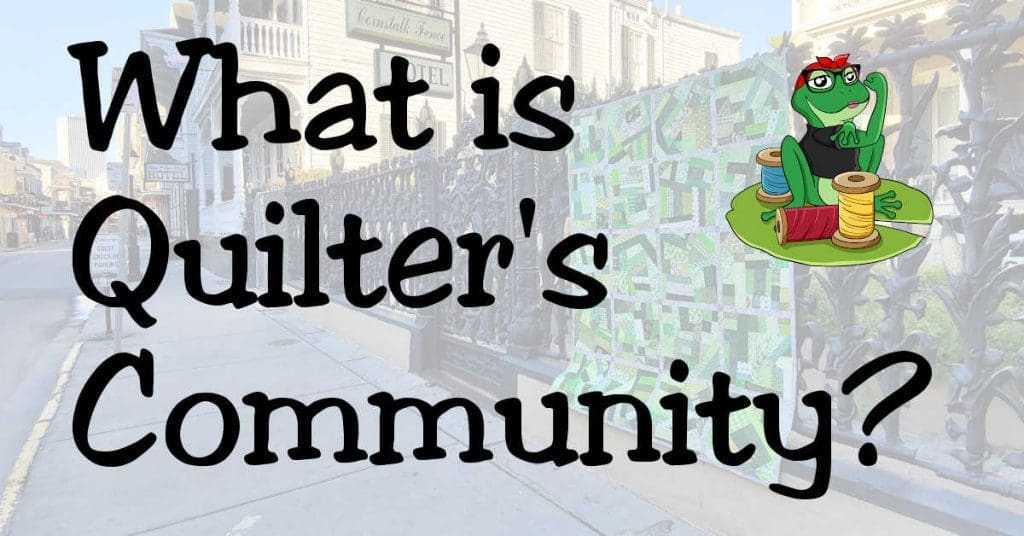 what is quilters community