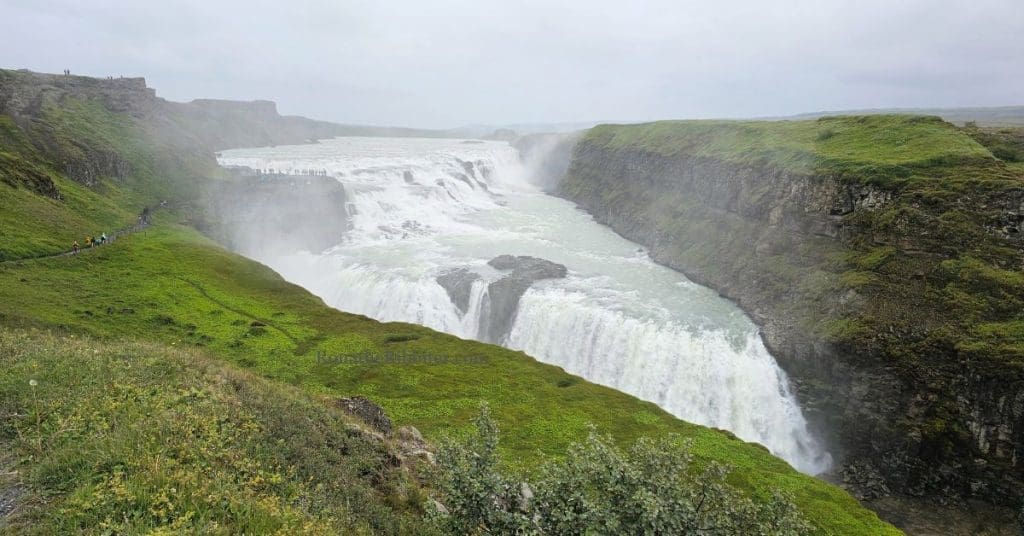 Gullfoss waterfall Iceland