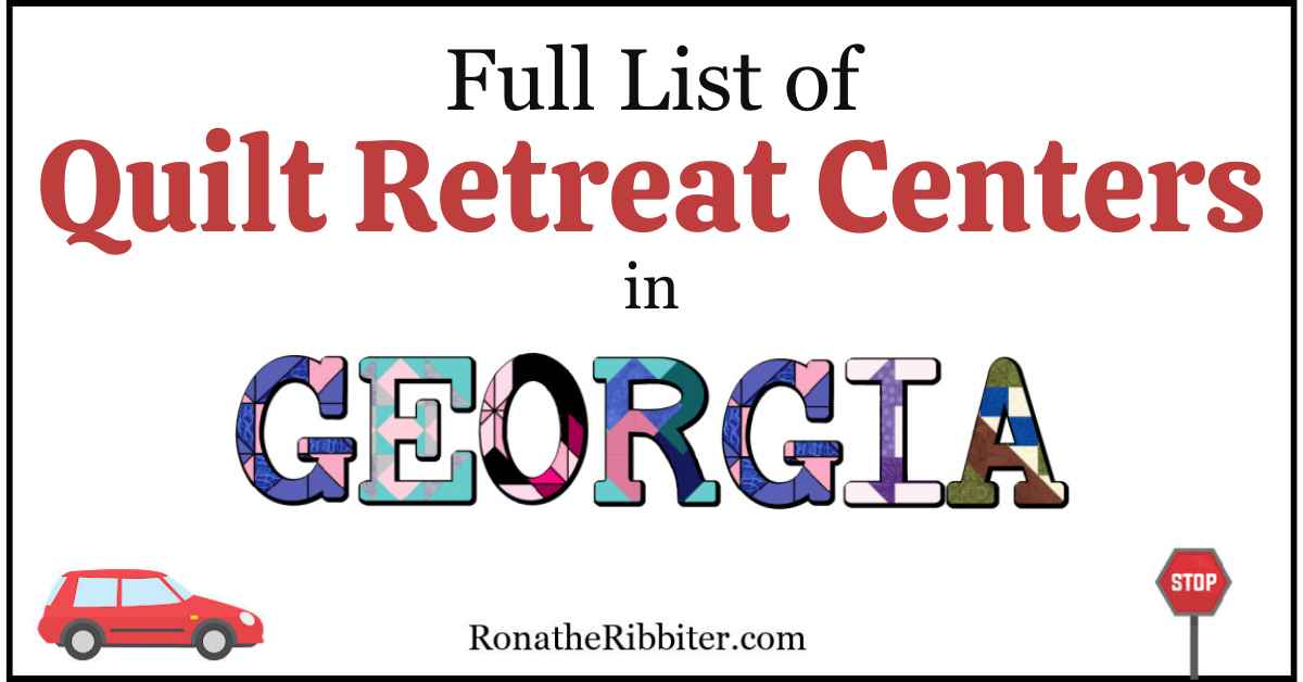 Complete list of 40 Quilt Shops in Rona the Ribbiter