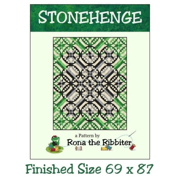 Stonehenge Quilt Pattern | Rona the Ribbiter