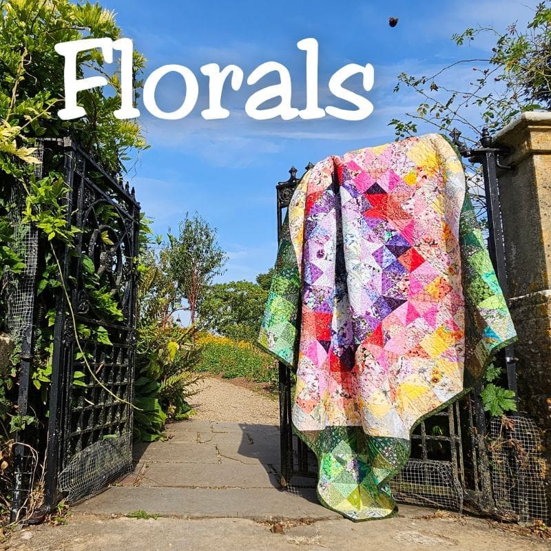 Florals Quilt Pattern Rona the Ribbiter